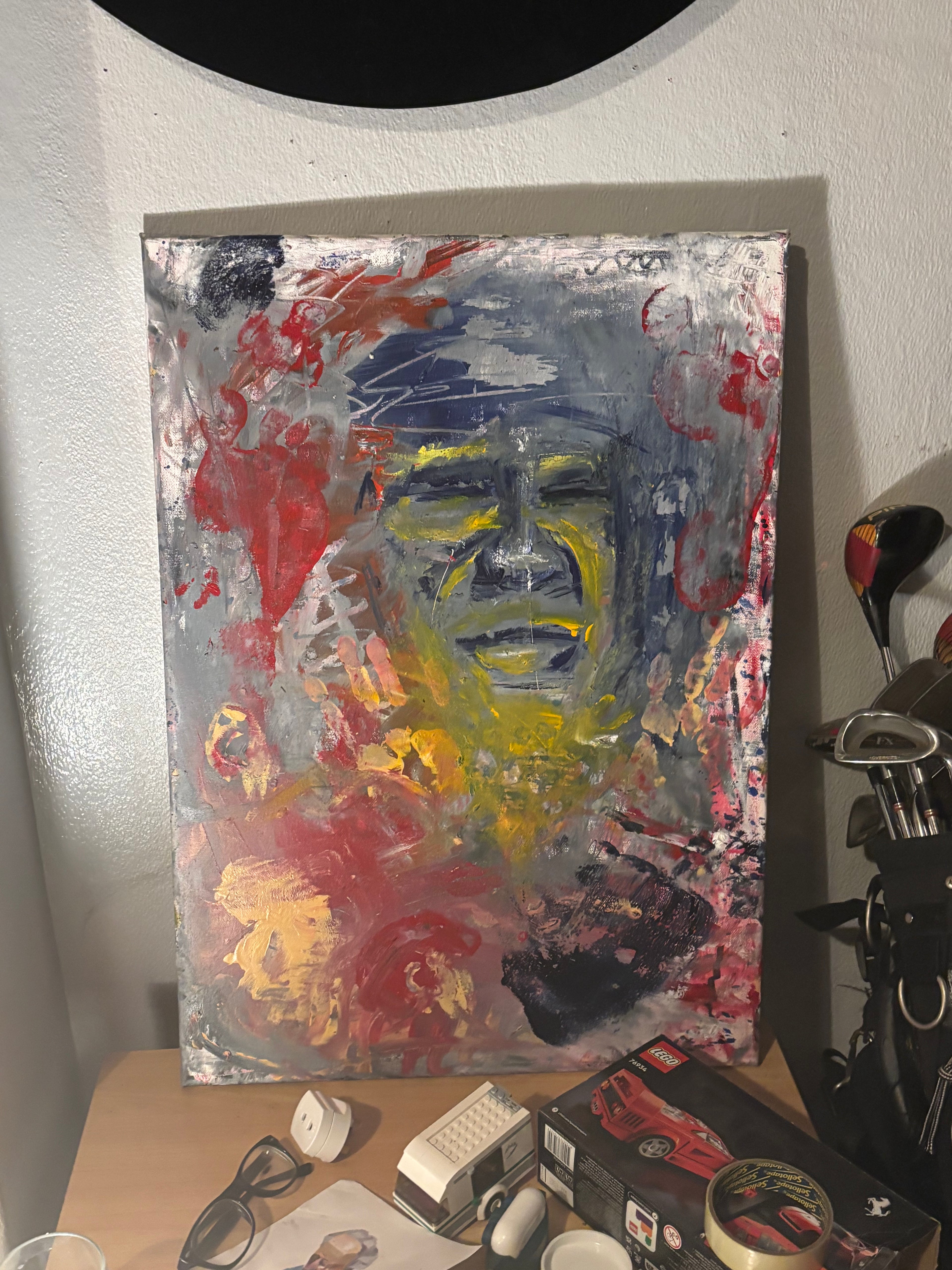 “Human” painting
